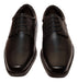 Free Confort Derby 12008 Black Leather Dress Shoes 4