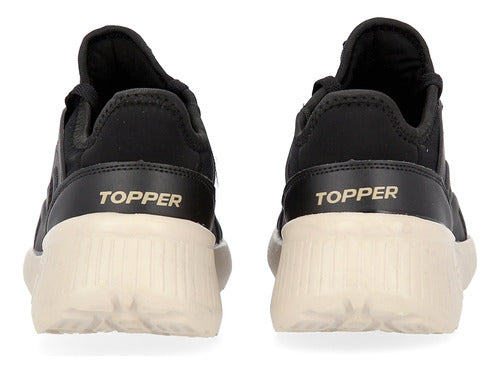 Topper Training Sneakers Mamba in Black and Beige | Dexter 2