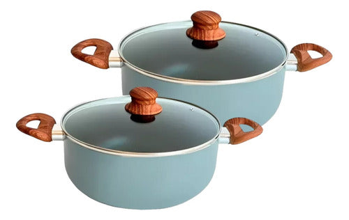 Carol Areia Set X2 Casserole 20 Cm + Casserole 22 Cm 0