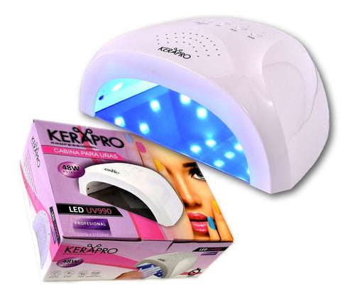 KERAPRO Professional LED Nail Lamp 48 Watts 0