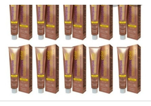 Exiline Intensive Color Argan Hair Dye 60g x 14 Units 1