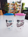 10 Personalized Transparent Souvenir Cups with Name 52