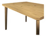 Sajo Solid Wood Dining Table with Slanted Legs 120x80 4