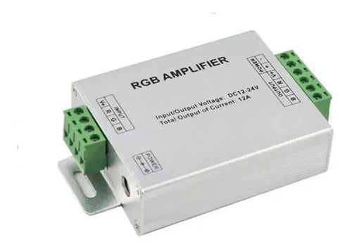 RGB LED Strip Amplifier 12-24V 3 Channels 24A 288W 0