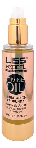 Liss Expert Aceite De Argán Divine Oil Hidratacion 50ml X2 1