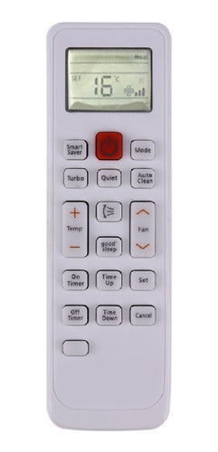 Control Remoto Aire Acondicionad Universal Configurado Ar807 0