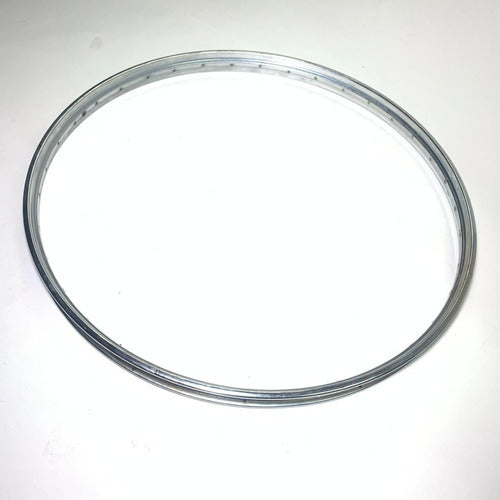 Duxto 26 X 1 1/2 Chrome Steel Rim with 36 Holes 1