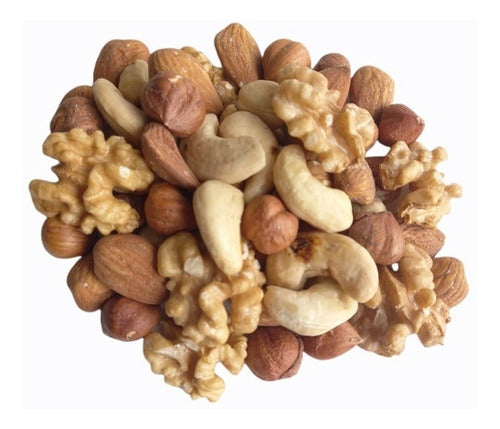 Mix Frutos Secos Premium Nueces Almend  Avell Cajú X 500g 0