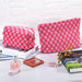 ZLFSRQ Women’s Checkerboard Makeup Bag 6