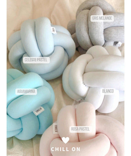 Baby Knot Pillow Ball. Educational Knot. Many Colors 4