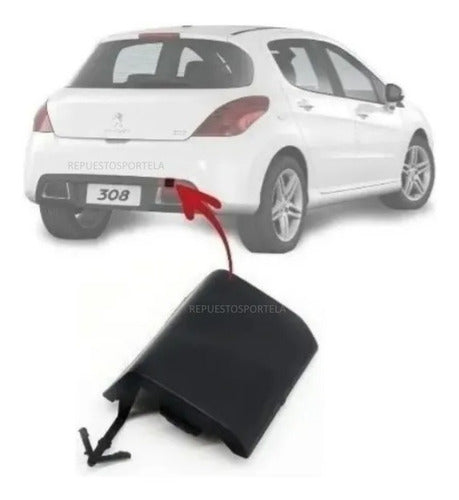 Peugeot Towing Hook Cover for Rear Peugeot 308 2