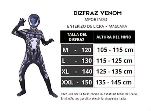 Genérica Exclusive Venom Full Costume with Mask! 3