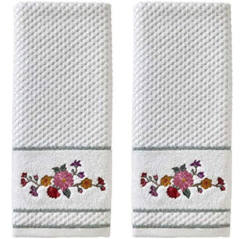 SKL Home Toalla De Mano Vern Yip Floral Totem (Paquete De 2) 0