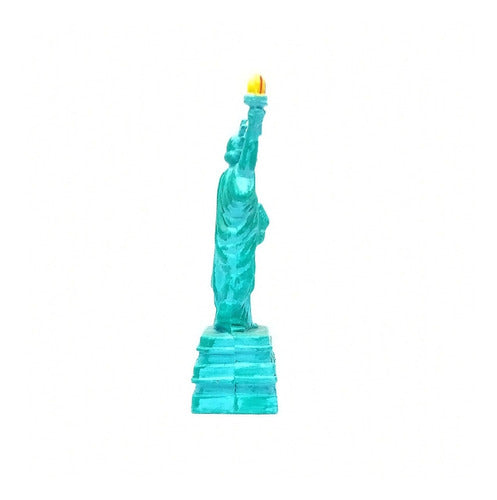 Sacapuntas Metálico A Color De Colección Estatua De Libertad 6