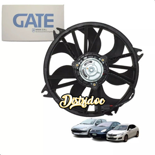 Electroventilador Peugeot 307 308 408 C4 Original Gate 7