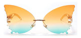 Kitch Tech Vintage Modern Butterfly Sunglasses Hype 4886 1