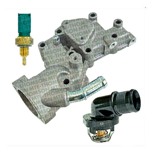 Base Termostato Citroen C3 1.4 04/13 Con Tapa Kit Combo 0