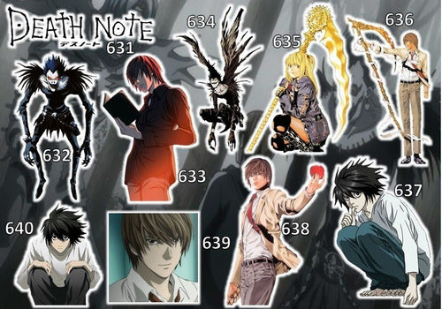 Death Note Stickers Anime Personalizados  N° 56 0