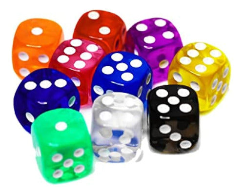 Yiasangly 50 Dice 6 Sided 0.551 In, Dice 4