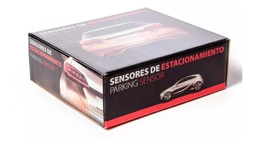 Sensor De Estacionamiento Con Display Y Sonido Negro 2