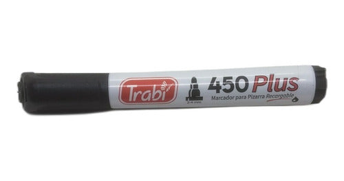 Trabi Rechargeable Whiteboard Marker 2-4mm 450 Plus Round Tip 0