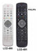 LCD-490/1 LCD LED Smart TV Remote Control for Philips 2
