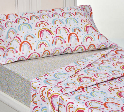 Children's Bed Sheets 1.5 Twin Danubio Percal 12