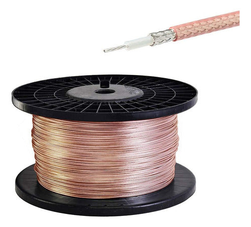 Wlaniot Cable Rg 316 Cable Coaxial Rf De Baja Pérdida Para 0