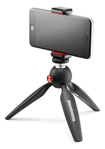 Manfrotto Mini Trípode Con Abrazadera Universal Para Smartph 1