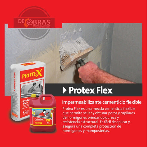 Protex Seal 77 Flex 25 - Flexible Cementitious Waterproofing 1