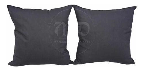 Decorative Tusor Pillow Cover 40x40 Sewn Reinforced Zipper 6