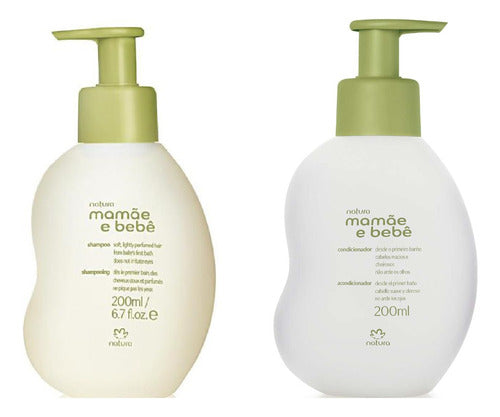 Set of Shampoo/Conditioner Mom & Baby Natura Vegan 0