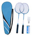 Conjunto De Raquetes De Badminton Azul Professional Alloy 3 2