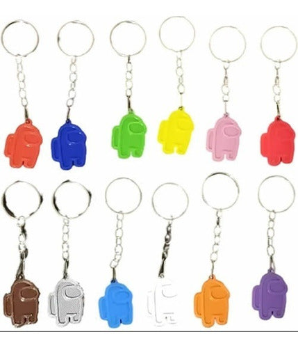 Novoplast3D 32 Among Us Keychains - 3D Printed Souvenirs 0