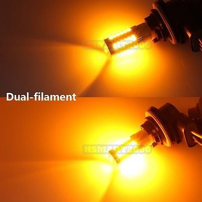 Amber 7443 7440 990 991 992 33SMD 5730 LED Bulbs 3