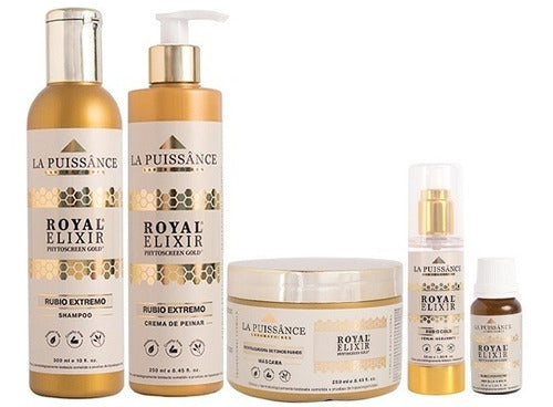 La Puissance Complete Royal Elixir Extreme Blond Kit 0