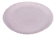 DELCAPACK Round White Cardboard Tray Nº13 (23cm) *800u 1