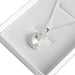 Bermond Women's Necklace with Moon and Stars Pendant in 925 Silver 0