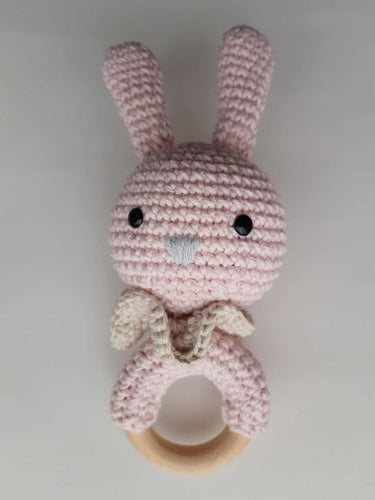 Set De Conejo Al Crochet Amigurumi Recién Nacido Baby Shower 3