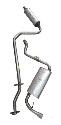 Original Half Exhaust System for Fiat Uno Fire 1.3 - Bellasilens 0