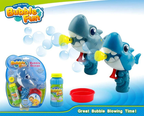 Wabro Burbujero Automatico Tiburón A Fricción Bubble Fun 3