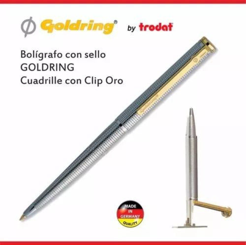 Goldring Ballpoint Pen with Seal 1