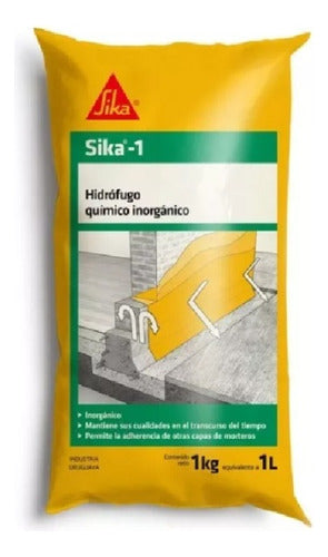 Sika Hidrofugo Químico Inorgánico - 1 Sachet 1 Litro 0