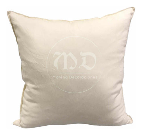 Decorative Tusor Pillow Cover 40x40 Sewn Reinforced Zipper 15