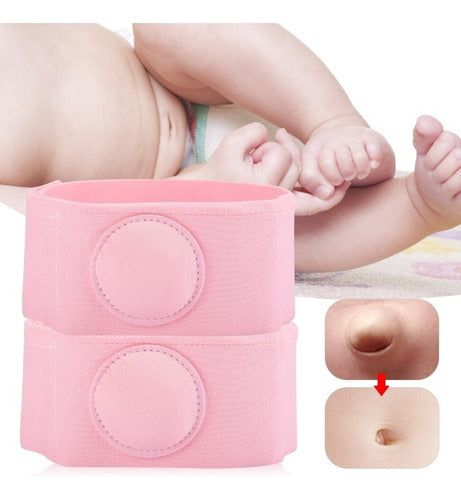 2pcs Criança Umbilical Hérnia Cinto Infantil Adolescente Bab 0