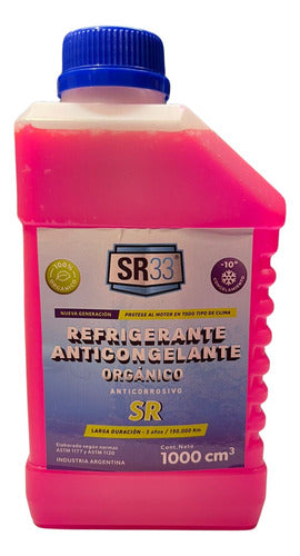 SR33 Anticongelante Refrigerante Organico Concentrado 1 Litro 0