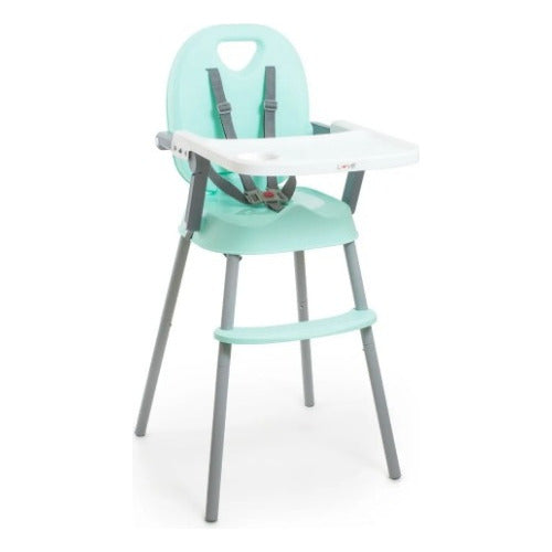 3-in-1 Baby Dining Chair Booster Seat High Low Lightweight + Bib 1