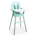 3-in-1 Baby Dining Chair Booster Seat High Low Lightweight + Bib 1