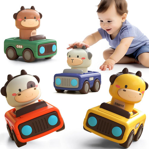 iPlay, iLearn Animal Car Games for Babies Aged 6-18 Months 0