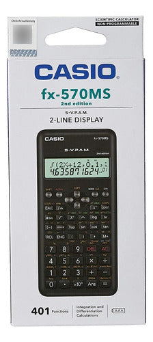 Casio Fx570ms Scientific Calculator 12 Digits Barrel 1